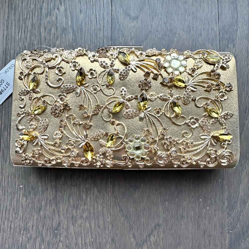 Minicastle Evening Clutch - Golden